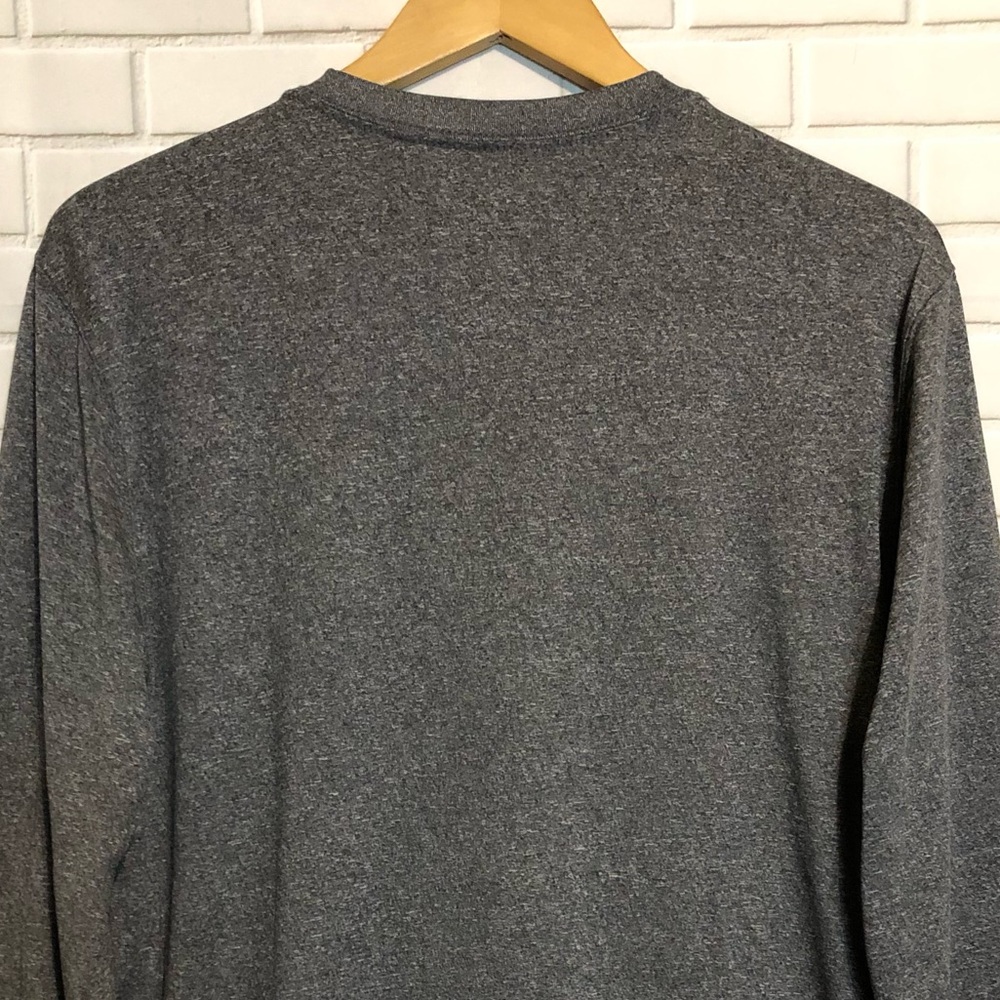 New Los Angeles Lakers Men's Gray UNK NBA Long Sleeve Basketball Shirt M - Picture 4 of 8
